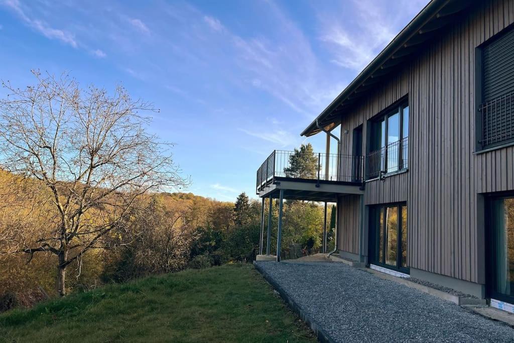 The Forest Retreat- Luxurioese Ferienwohnung Mit Privater Sauna Wermelskirchen Dış mekan fotoğraf